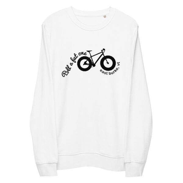 The Classic – White & Black crewneck sweatshirt
